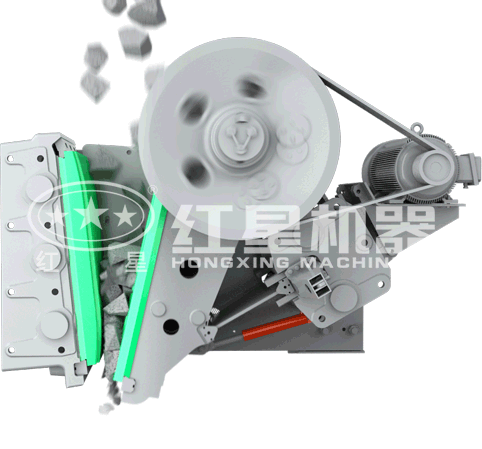 顎式破碎機(jī)工作原理圖