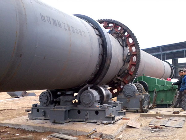 陶粒砂生產現(xiàn)場