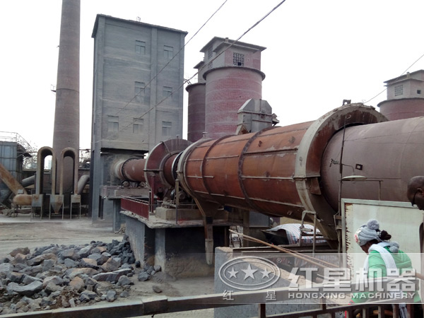 陶粒砂生產現(xiàn)場