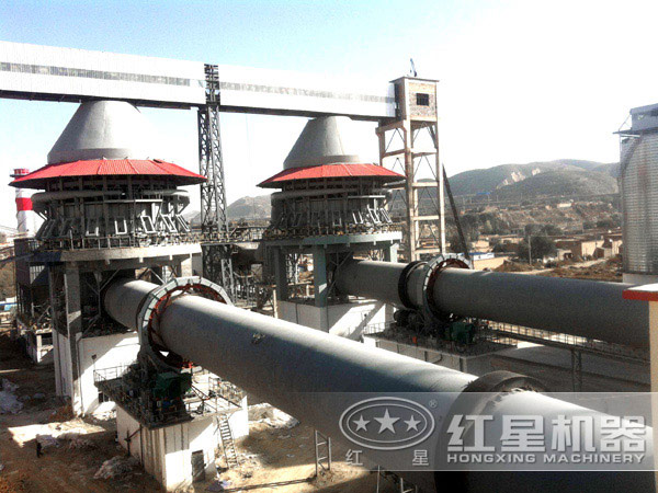 陶粒砂生產現(xiàn)場