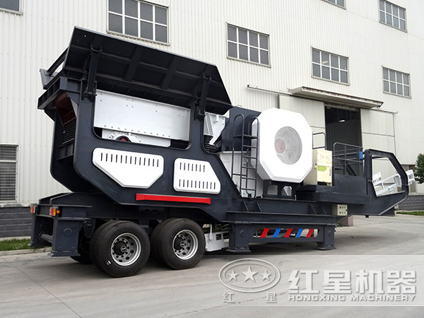 建筑垃圾移動式破碎機