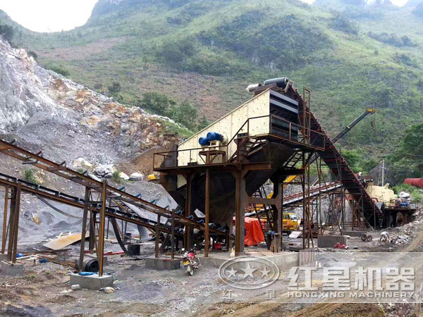 重加石加工現(xiàn)場(chǎng)第二幕