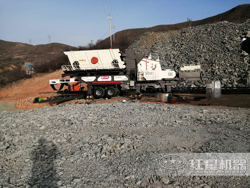 洞渣生產(chǎn)現(xiàn)場實拍 洞渣生產(chǎn)現(xiàn)場實拍