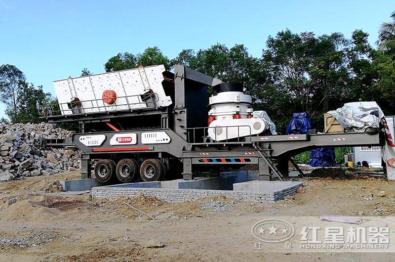 建筑垃圾破碎處理現(xiàn)場實(shí)拍