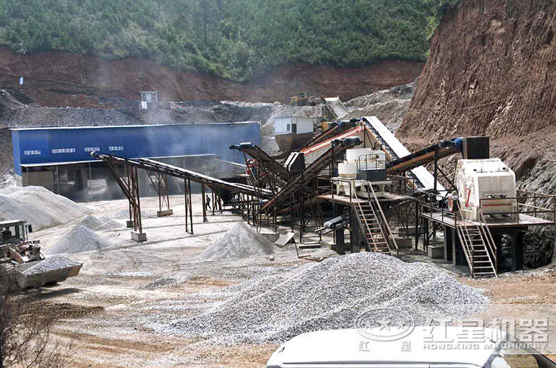 反擊制砂機搭配專業(yè)制砂機作業(yè)現(xiàn)場 反擊制砂機搭配專業(yè)制砂機作業(yè)現(xiàn)場