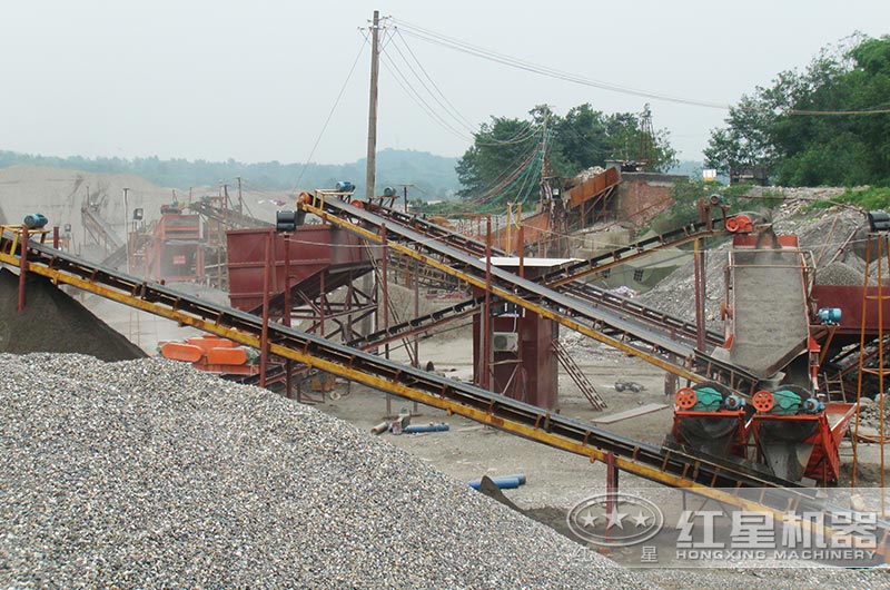 瓜米石制砂加工客戶現(xiàn)場實(shí)拍