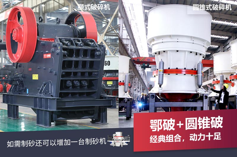 鄂破+圓錐破 鄂破+圓錐破