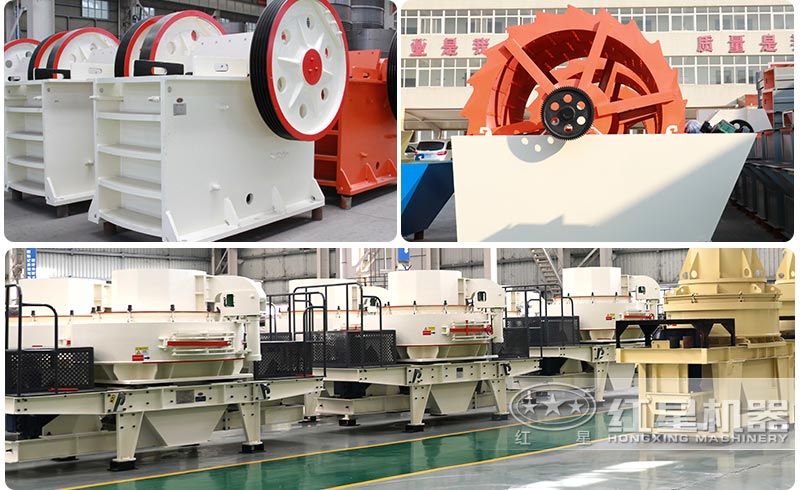 洗砂機+制砂生產(chǎn)線設備