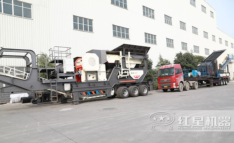 移動式建筑垃圾粉碎機(jī)高清實拍圖 移動式建筑垃圾粉碎機(jī)高清實拍圖