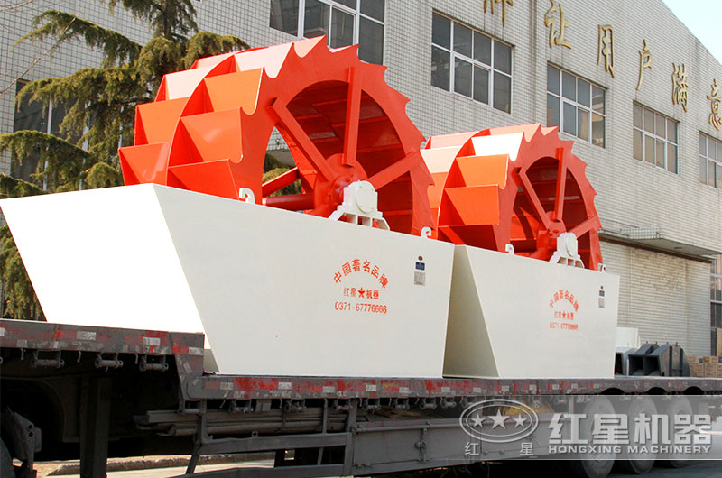 石英洗砂機(jī)等候發(fā)往湖北