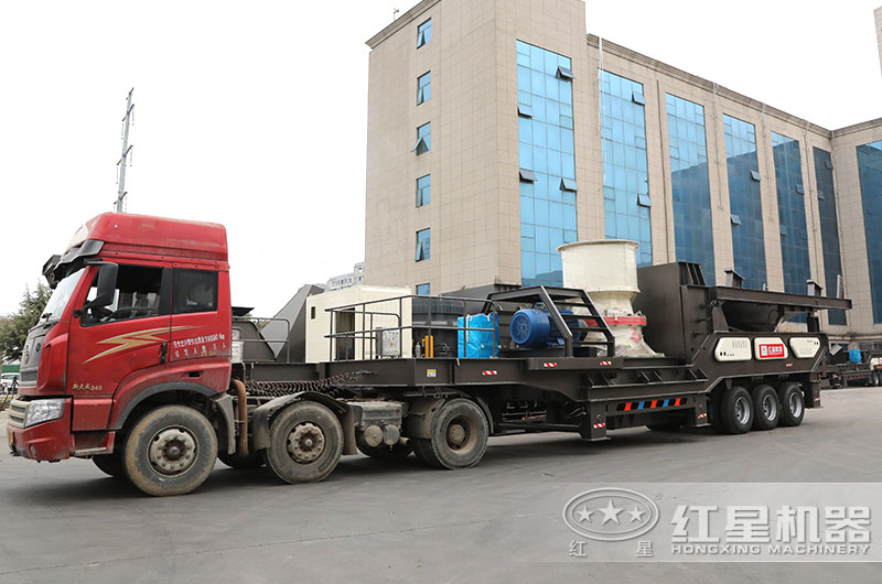 可移動式混凝土破碎機發(fā)往廣西