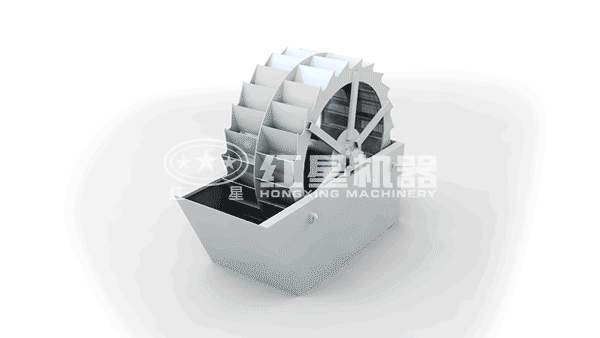 石英洗砂機(jī)工作原理圖