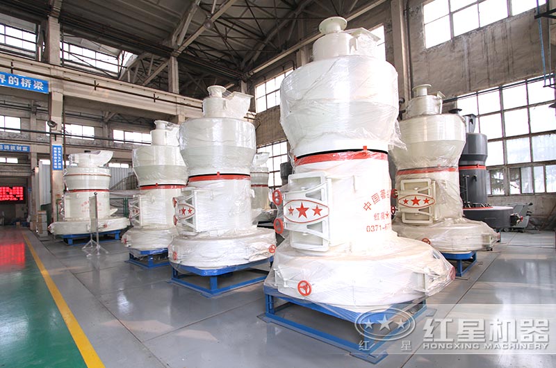 爐渣磨粉機(jī)生產(chǎn)車間