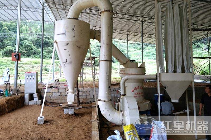 江蘇客戶磨粉現(xiàn)場(chǎng)