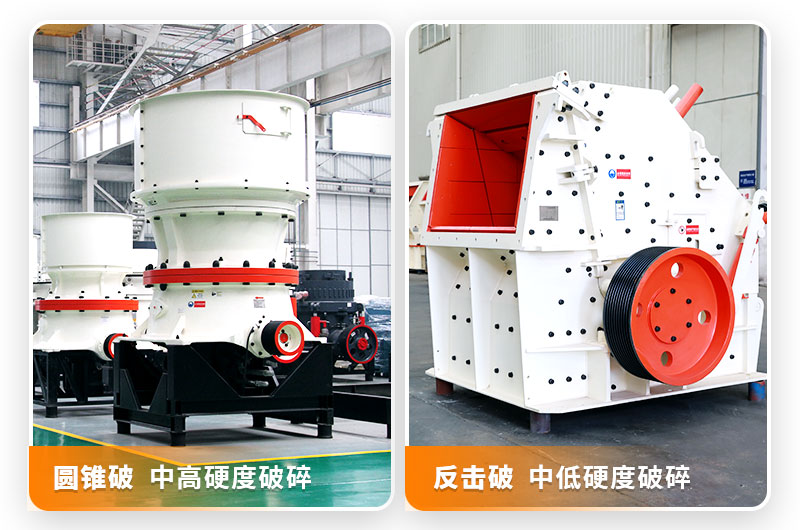 反擊式破碎機+圓錐破碎機——二級破碎設(shè)備