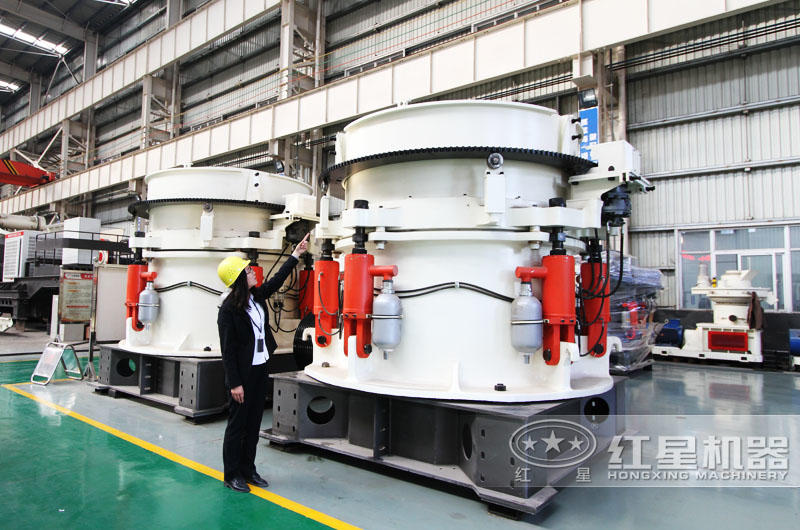 多缸液壓圓錐破碎機，出料整齊度高