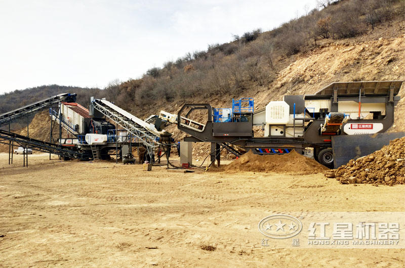 輪胎式鄂式移動石頭破碎機生產現(xiàn)場 輪胎式鄂式移動石頭破碎機生產現(xiàn)場