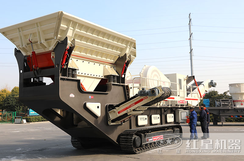 移動式混凝土破碎機(jī)械設(shè)備圖