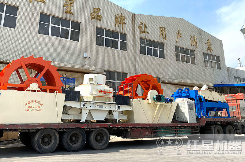 全套花崗巖制砂機生產(chǎn)線設(shè)備發(fā)貨