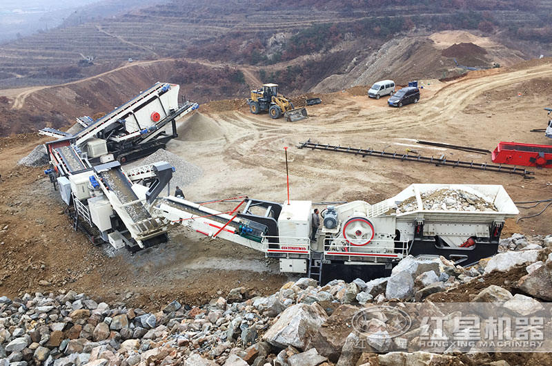 粉碎加工石頭的現(xiàn)場圖片 粉碎加工石頭的現(xiàn)場圖片