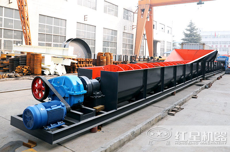 螺旋洗沙機產量5-240方/時，長：8-11米