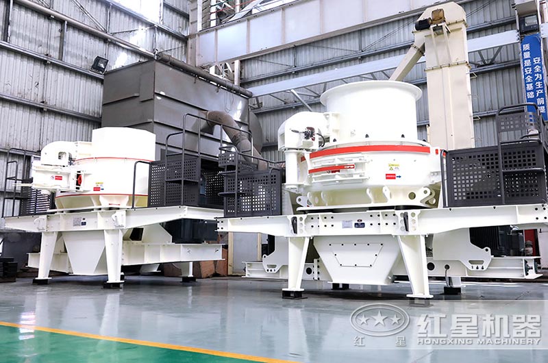 沖擊式制砂機廠區(qū)實拍大圖