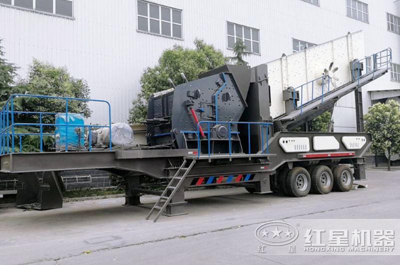 常見移動式建筑垃圾破碎機_移動式反擊破 常見移動式建筑垃圾破碎機_移動式反擊破