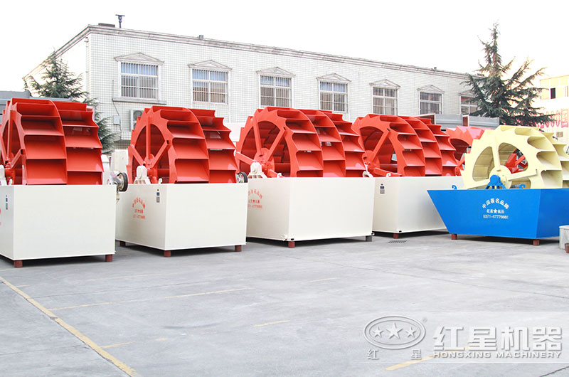 水輪洗沙機設(shè)備實拍圖 水輪洗沙機設(shè)備實拍圖