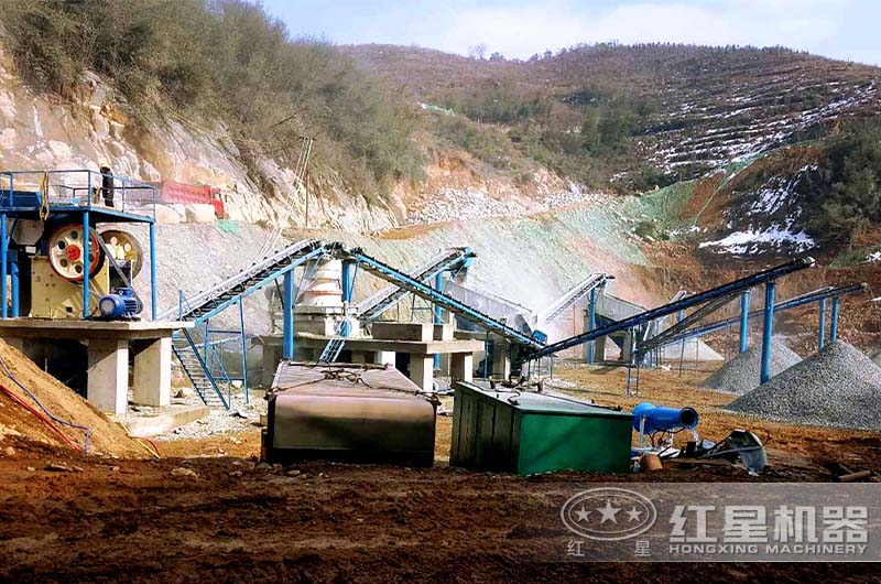 制砂作業(yè)現(xiàn)場 制砂作業(yè)現(xiàn)場