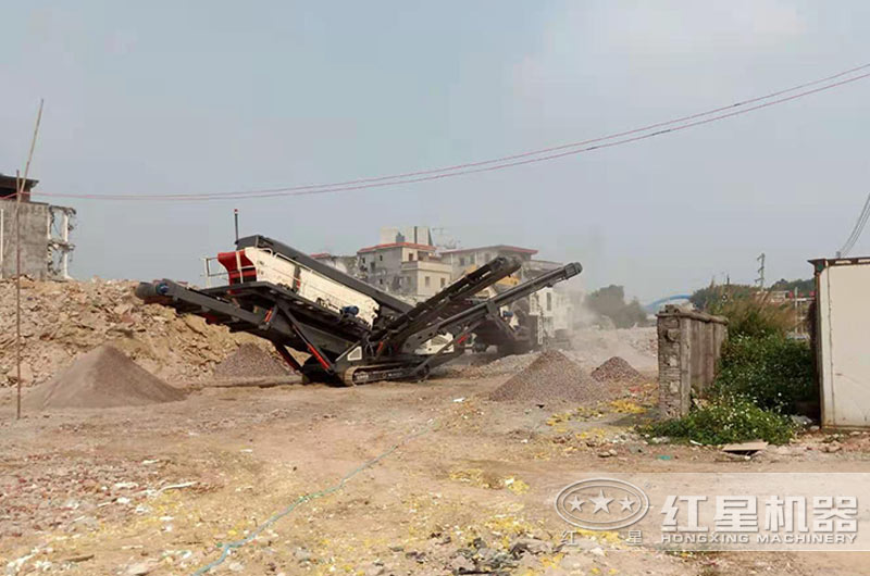 建筑廢料處理現場 建筑廢料處理現場